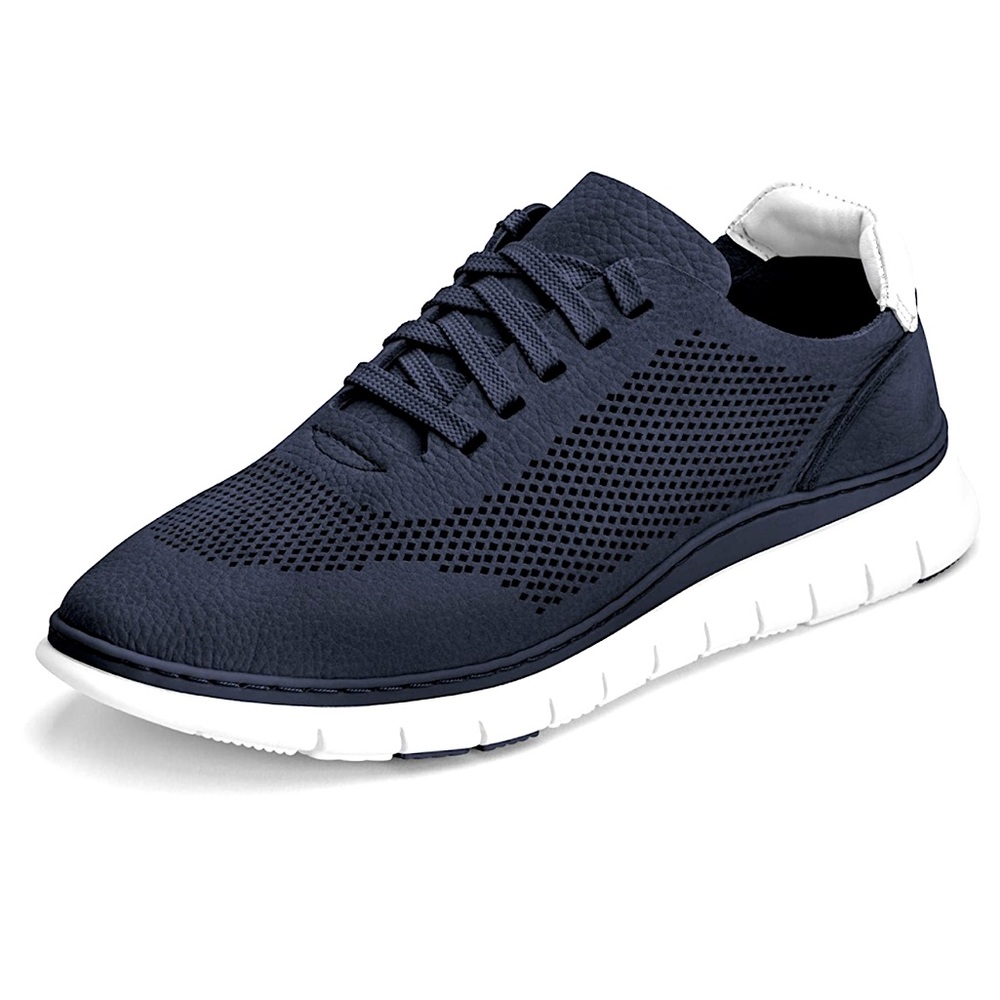 Vionic Nubuck Leather Lightweight Walking Comfort Orthotic Sneakers Womens 10